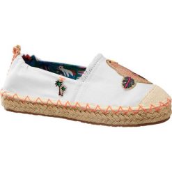 Tomsy damskie: espadryle damskie Venice białe
