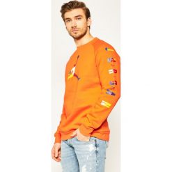 Bluza NIKE Air Jordan DNA AV0044. Pomarańczowe bluzy męskie Nike, xl, bez wzorów, z bawełny, bez kołnierzyka, bez rękawów, bez kaptura. Za 279,00 zł.