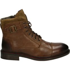 Botki męskie - 57477 C-D J18. Brązowe bez kategorii Venezia, ze skóry. Za 269,00 zł.