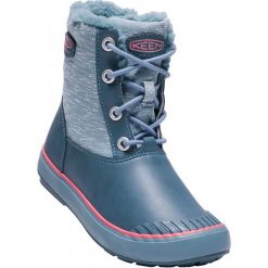 Keen Buty Zimowe Elsa Boot Wp Jr Captains Blue/Sugar Coral Us 2 (34 Eu). Niebieskie buciki niemowlęce chłopięce Keen, na zimę, z materiału. W wyprzedaży za 249,00 zł.