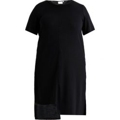 Bluzki, topy, tuniki: Zizzi SUE SLEEVE Tshirt z nadrukiem black