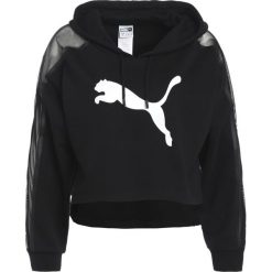 Bluzy rozpinane damskie: Puma ACTIVE CROPPED Bluza z kapturem black