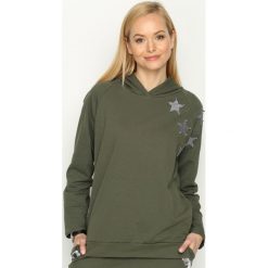 Khaki Bluza Few Stars. Brązowe bluzy z kapturem damskie Born2be, uniwersalny. Za 39,99 zł.