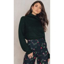 Golfy damskie: Rut&Circle Dzianinowy golf Tinelle – Green