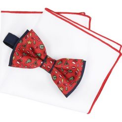 Mucha xmas czerwony 200. Czerwone muszki męskie Recman, bez wzorów. Za 49,00 zł.