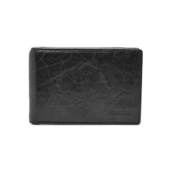 Fossil portfel męski Ingram Mny Clpbfb, czarny. Czarne portfele męskie Fossil, bez wzorów. Za 169,00 zł.