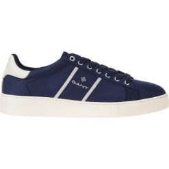 Gant Denver Tenisówki Niebieski. Niebieskie trampki męskie GANT, bez wzorów, z materiału, bez zapięcia. Za 438,95 zł.