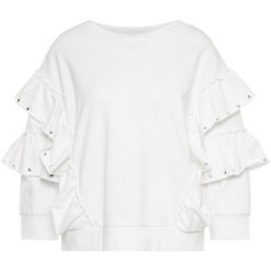 Bluza My Twin 201MT2120. Białe bluzy damskie My Twin, s, bez wzorów, z elastanu, bez rękawów, bez kaptura. W wyprzedaży za 509,00 zł.