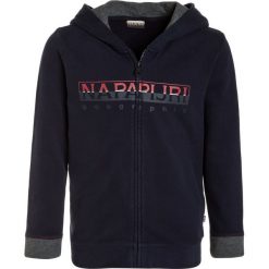 Napapijri BOYSTER FULL Bluza rozpinana blu marine. Niebieskie bluzy męskie Napapijri, z bawełny. W wyprzedaży za 303,20 zł.