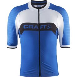 Craft Męska koszulka rowerowa Gran Fondo Niebieski M. Niebieskie koszulki męskie Craft, m, bez wzorów, z materiału. Za 385,00 zł.