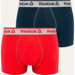 Reebok - Bokserki (2-pack). Niebieskie bokserki męskie Reebok, bez wzorów, z elastanu. Za 89,90 zł.
