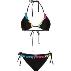 Bikini: Bikini z trójkątnymi miseczkami (2 części) bonprix czarny