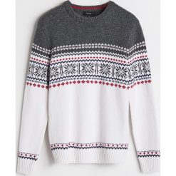 Sweter z domieszką wełny - Biały. Białe bez kategorii Reserved, s, z wełny. W wyprzedaży za 39,99 zł.