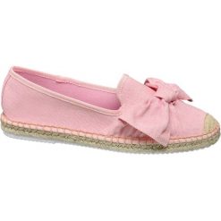 Espadryle damskie Vty różowe. Różowe espadryle damskie marki Vty, z jeansu. Za 59,90 zł.