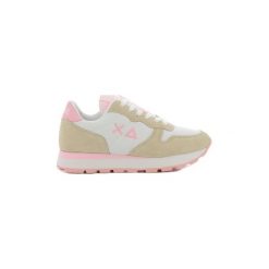 Buty Sun68 ALLY SOLID NYLON. Białe trampki i tenisówki damskie SUN68, bez wzorów, z nylonu, bez zapięcia. Za 413,90 zł.