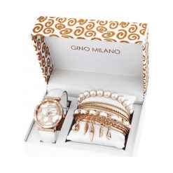 Gino Milano damski zestaw zegarek z bransoletkami MWF16-033C. Zegarki damskie Gino Milano. Za 319,00 zł.
