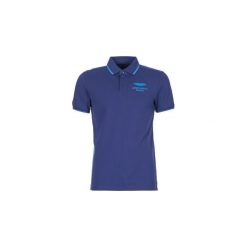 Koszulki polo z krótkim rękawem Hackett MOLI. Niebieskie koszulki męskie Hackett, s, bez wzorów, polo, z krótkim rękawem, krótkie. Za 359,20 zł.