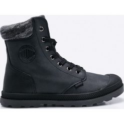 Buty zimowe damskie: Palladium - Botki Pampa Knit