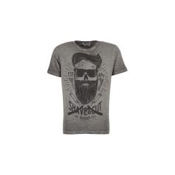 T-shirty z krótkim rękawem Yurban IGLOPIN. Szare t-shirty męskie marki Yurban, s, bez wzorów, bez kołnierzyka, krótkie. Za 71,20 zł.