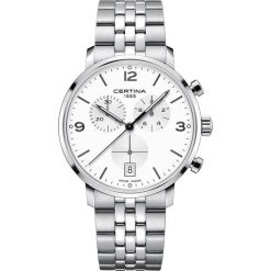 CERTINA ZEGAREK DS Caimano C035.417.11.037.00. Szare zegarki męskie CERTINA, srebrne. Za 2290,00 zł.