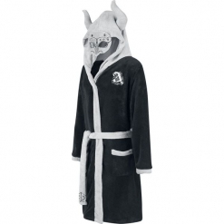 Amon Amarth EMP Signature Collection Szlafrok czarny/szary. Czarne szlafroki męskie marki Amon Amarth, xl, z aplikacjami. Za 244,90 zł.
