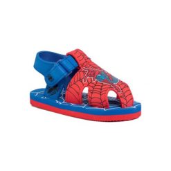 SPIDERMAN ULTIMATE CP40-1664SPRMV Niebieski. Niebieskie klapki chłopięce Spiderman Ultimate, z tworzywa sztucznego. Za 29,99 zł.
