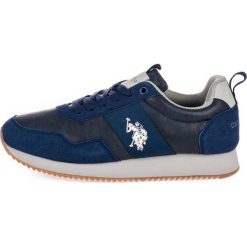 U.S. POLO ASSN. tenisówki męskie Talbot NOBIL4215S8/YS1 45 ciemnoniebieskie. Niebieskie trampki męskie U.S. Polo Assn., bez wzorów, ze skóry, bez zapięcia. Za 309,00 zł.