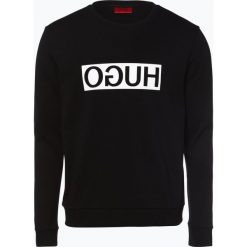 HUGO - Męska bluza nierozpinana – Dicago, czarny. Czarne bluzy męskie marki HUGO, s, z nadrukiem. Za 429,95 zł.