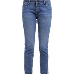 Jeansy damskie: Teddy Smith PINCHY Jeansy Relaxed Fit blue denim