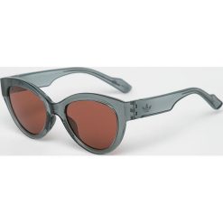Adidas Originals - Okulary AOG000. Szare okulary przeciwsłoneczne damskie adidas Originals. W wyprzedaży za 129,90 zł.