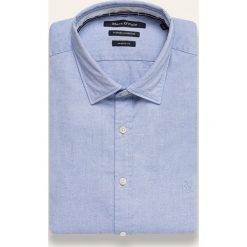 Marc O'Polo - Koszula. Niebieskie koszule męskie Marc O'Polo, xl, bez wzorów, z bawełny, eleganckie, polo, z długim rękawem. Za 349,90 zł.