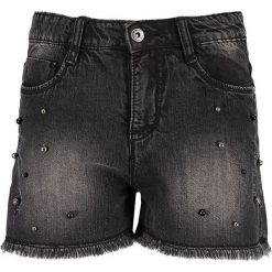 Blue Seven - Szorty dziecięce 134-176 cm. Czarne spodenki dziewczęce Blue Seven, bez wzorów, z bawełny, casualowe. W wyprzedaży za 59,90 zł.