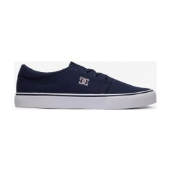 DC Trase-TX Tenisówki Niebieski. Niebieskie trampki męskie DC, bez wzorów, z materiału, bez zapięcia. Za 266,95 zł.