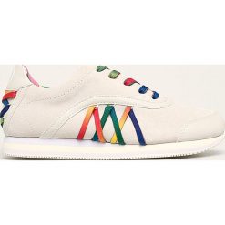 Desigual - Buty. Brązowe buty sportowe damskie Desigual, ze skóry. W wyprzedaży za 359,90 zł.