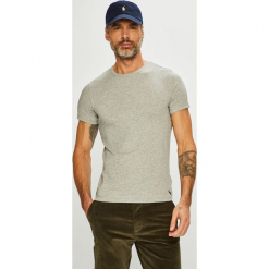 Polo Ralph Lauren - T-shirt. Szare koszulki polo Polo Ralph Lauren, l, z bawełny. Za 169,90 zł.