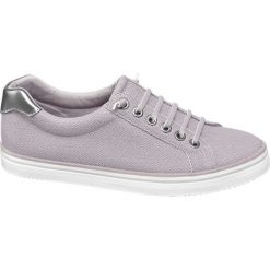 Sneakersy damskie Graceland popielate. Szare sneakersy damskie Graceland, z materiału. Za 89,90 zł.