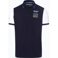 Ocean Cup - Męska koszulka polo, niebieski. Niebieskie koszulki męskie Ocean Cup, m, z nadrukiem, sportowe, bez rękawów. Za 59,95 zł.