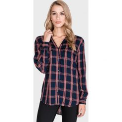 Pepe Jeans Marvina Koszula Niebieski. Niebieskie bluzki damskie Pepe Jeans, m, w kratkę, z wiskozy, bez kołnierzyka, z długim rękawem. Za 283,95 zł.