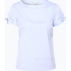 Marie Lund - Bluzka damska, niebieski. Niebieskie bluzki damskie Marie Lund, bez wzorów, bez kołnierzyka, bez rękawów. Za 129,95 zł.