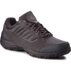 Trekkingi COLUMBIA - Ruckel Ridge Plus Waterproof BM5522 Shark/Bright Copper 011. Szare trapery męskie Columbia, ze skóry ekologicznej, bez zapięcia. W wyprzedaży za 269,00 zł.