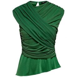 ONLY Damska bluzka damska True S / L Drappy Top Jrs Verdant Green (rozmiar S). Zielone bluzki damskie ONLY, s, bez wzorów, bez kołnierzyka. W wyprzedaży za 74,00 zł.