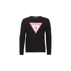 Bluzy Guess VIN. Czarne bluzy męskie Guess, s, z aplikacjami, bez kołnierzyka, bez rękawów, bez kaptura. Za 309,00 zł.