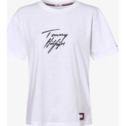 Tommy Hilfiger - Damska koszulka od piżamy, biały. Białe piżamy damskie TOMMY HILFIGER, s, bez wzorów, bez kołnierzyka. Za 179,95 zł.