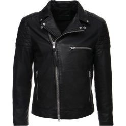 Kurtki męskie: AllSaints CALLAHAN BIKER Kurtka skórzana black