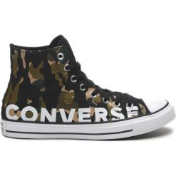 Converse Chuck Taylor All Star Tenisówki Czarny Zielony. Czarne trampki męskie Converse, bez wzorów, z materiału, retro, bez zapięcia. Za 343,95 zł.