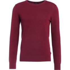 Swetry klasyczne męskie: J.LINDEBERG DEXTER Sweter burgundy