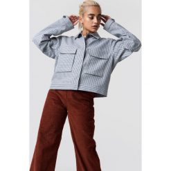 Samsoe & Samsoe Kurtka w kratkę Kirstina - Blue. Niebieskie kurtki damskie Samsøe & Samsøe, w kratkę. Za 809,95 zł.