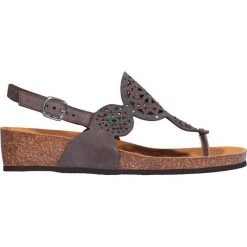 Scholl Damskie japonki Abelin e Bioprint Dk Grey F274321021 (rozmiar 40). Szare klapki damskie Scholl, bez wzorów, bez obcasa. W wyprzedaży za 227,00 zł.