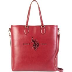 U.S. POLO ASSN. torebka Folsom Tall Shopping czerwona. Czerwone torebki klasyczne damskie U.S. Polo Assn., bez wzorów, eleganckie, bez dodatków. Za 439,00 zł.