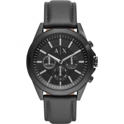Zegarek ARMANI EXCHANGE - Drexler AX2627 Black/Black. Czarne zegarki męskie Armani Exchange. W wyprzedaży za 629,00 zł.